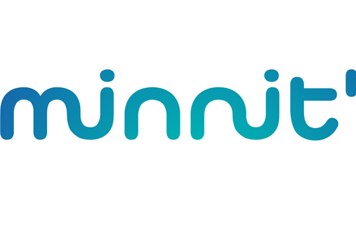 Hier sehen Sie das Logo von minnit'